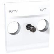 Накладка TV-R-SAT Unica 2 модуля белая MGU9.441.18